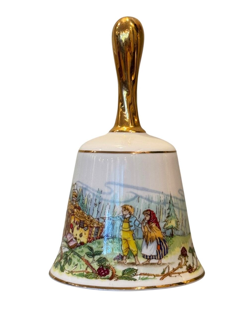 Danbury Mint The Fairy Tale Hansel & Gretel Bone China Bell No. 2